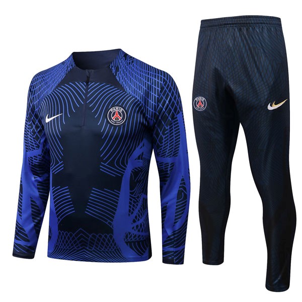 Trainings-Sweatshirt PSG 2023 Blau 5